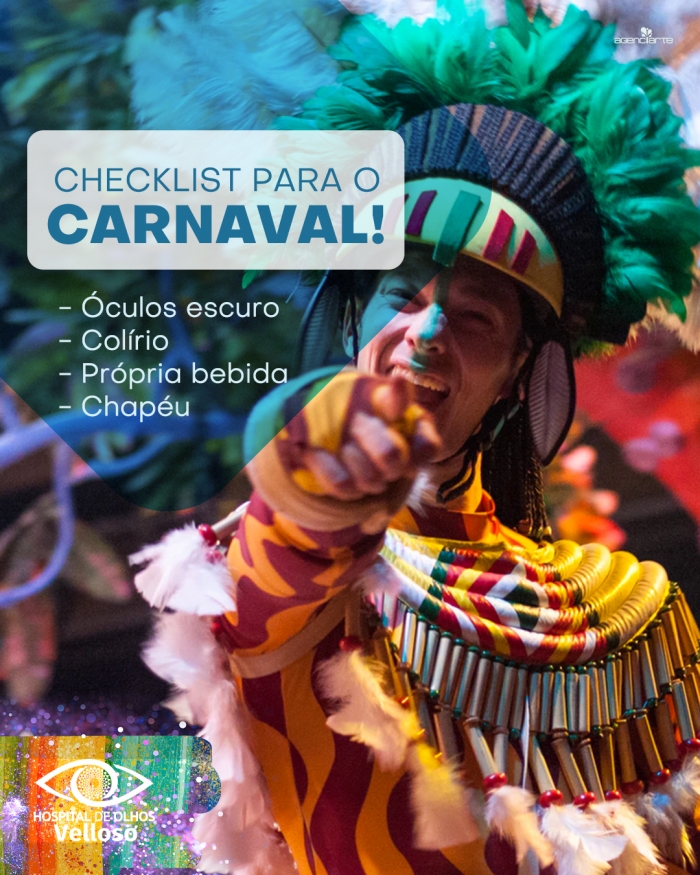 Checklist para o Carnaval