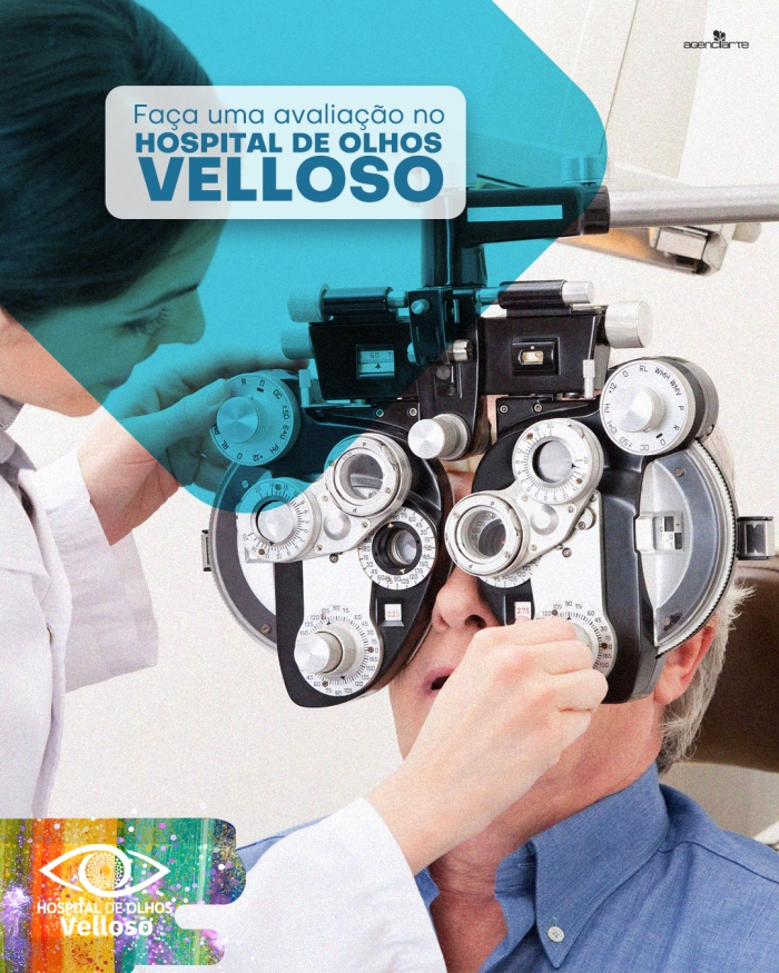 Faça uma avaliação no Hospital de Olhos Velloso