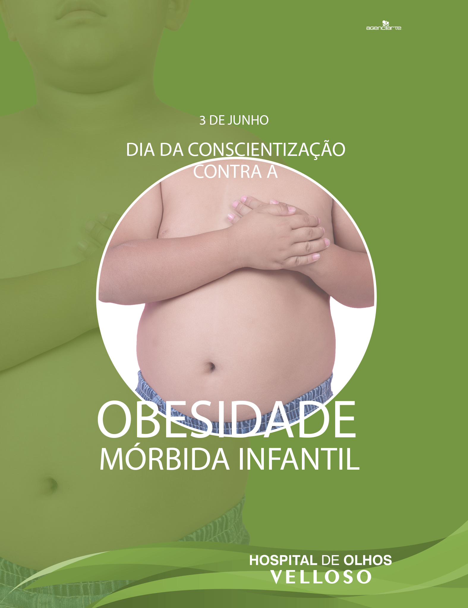 03 DE JUNHO, DIA DA CONSCIENTIZAÇÃO CONTRA A OBESIDADE MÓRBIDA INFANTIL