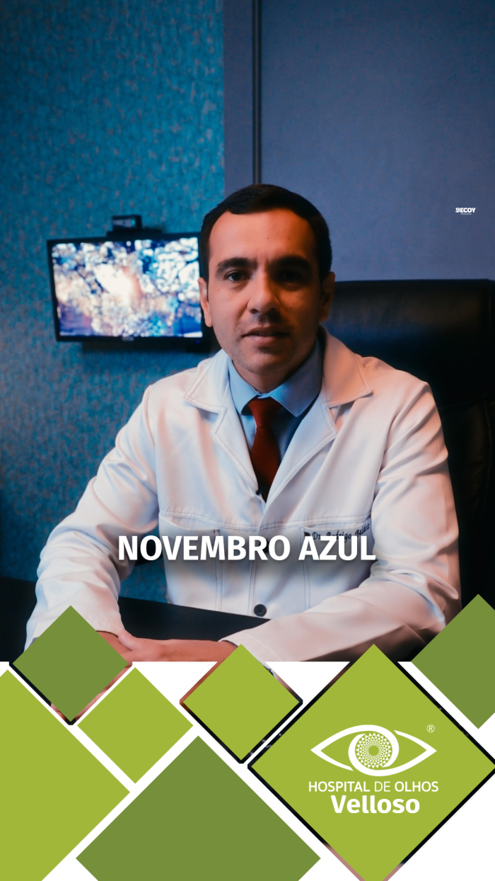 Novembro Azul: a importância da saúde ocular masculina