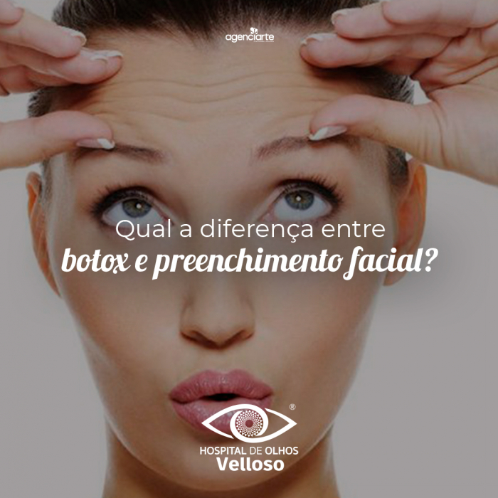 Qual a diferença entre botox e preenchimento facial ?